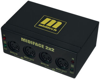 MIDIface 2x2