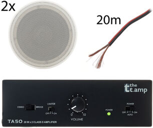 TA50 WHD Bathroom Bundle XS WH RAL 9016 Blanc