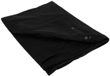 Curtain 300g/m² 6.0x4.0m Bk Noir