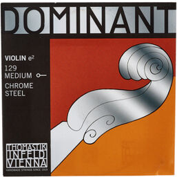 Dominant 129 E Violin 4/4 Med.