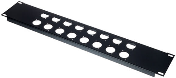 Rack Panel 2U 16x XLR D-Format