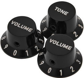 Parts ST Poti Knob Set Ebony