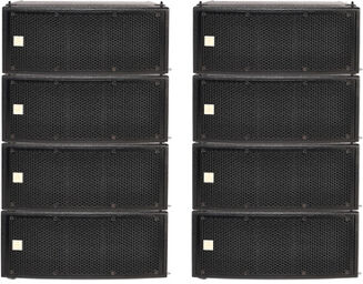 A 8 LA Line Array Basic Set Noir