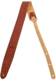 Suede Guitar Strap Med. Brown Medium Brown