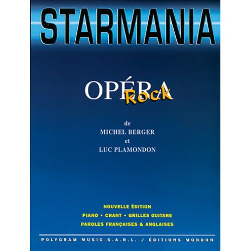 Berger Michel - Starmania (recueil) - PVG