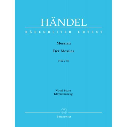 Haendel G.F. - The Messiah - Der Messias (Isch/Deutsch) Hwv 56 - Reduction Ch, Piano