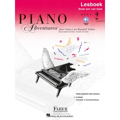 Piano Adventures: Lesboek Deel 2 - Version Neerlandais