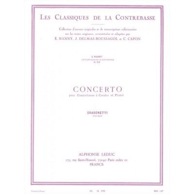 Concerto pour Contrebasse et Piano