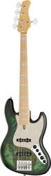 V7 Swamp Ash-5 Reissue TGR Transparent Green Satin