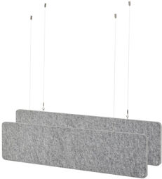 PET Pendant Absorber 30 SGR Gris argent