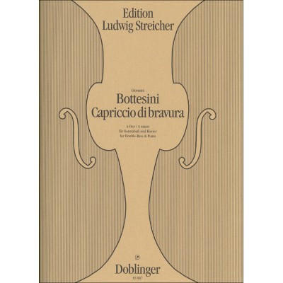 Bottesini - Capriccio Di Bravura A-dur - Double Bass et Piano