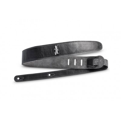 4102-25 Strap Black Leather Suede Back 2.5