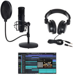 SC 420 USB Podcast Bundle noire