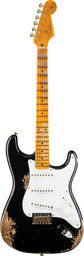 LTD 54 Strat HR Aged Black Aged Black