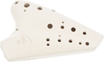 AC Double Ocarina Forte White Blanc