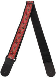 Bollywood Strap Red & Gold Rouge