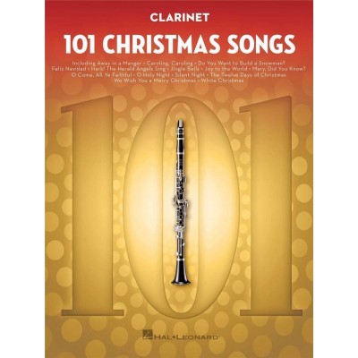 101 Christmas Songs - Clarinette