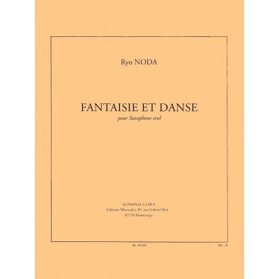 Ryo Noda: Fantaisie et Danse