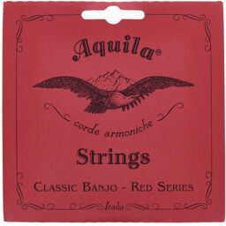 11B Banjo String Set Normal Rouge à auburn