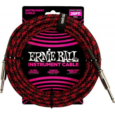 7.62M Jack Mono Male Vers Jack Mono Male Rouge et Noir
