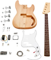 Bass Guitar Kit P-Style Naturel