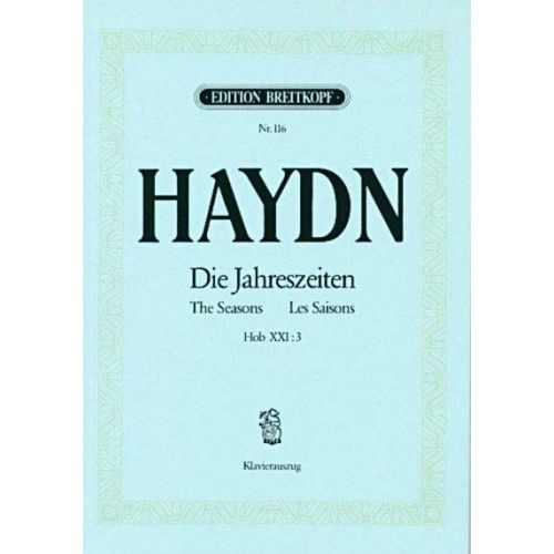 Haydn Joseph - Die Jahreszeiten Hob Xxi: 3 - Piano