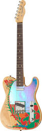 Jimmy Page Telecaster RW NAT Naturel avec graphisme dragon