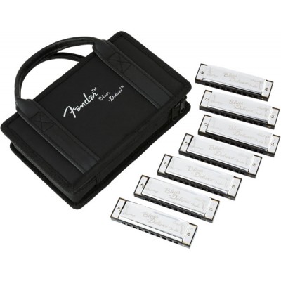 Blues Deluxe 7 Harmonicas - 10 Trous