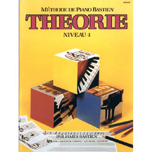 Bastien James - Methode De Piano Bastien Theorie Niveau 4 - Piano