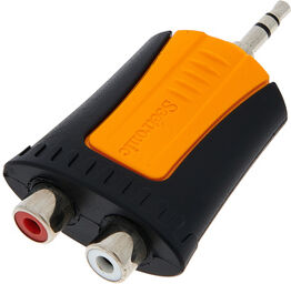 MMJ3-2RF Adapter 3,5mm 2x RCA