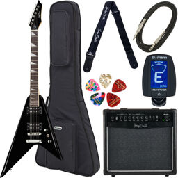 R-10 BK Rock Series Bundle 2 Noir haute brillance