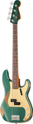 1960 P-Bass SM Relic MBGF Sherwood Metallic
