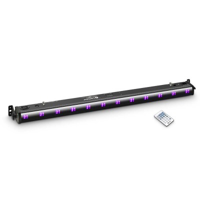 Uvbar 200 Ir - Barre LED 12 X 3 W Uv Noire