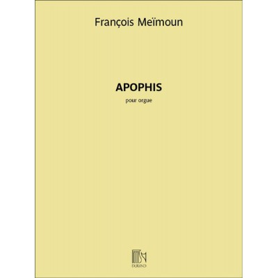 François Meïmoun - Apophis - Orgue