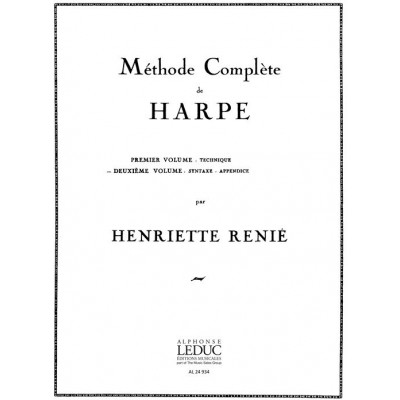 Méthode Complète de Harpe Vol. 2 Syntaxe