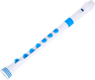 Recorder+ German white-blue Blanc