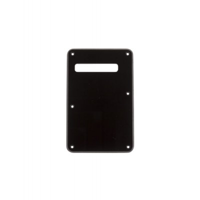 Backplate, Straster, Black, 1-Ply