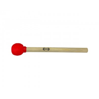 G-BS01R Mailloche De Surdo Rouge Bois 35CM