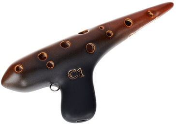 12H Concert Ocarina C1 long Noir