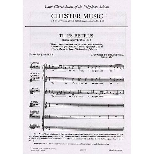 Palestrina Giovanni P. Da - Palestrina - Tu Es Petrus