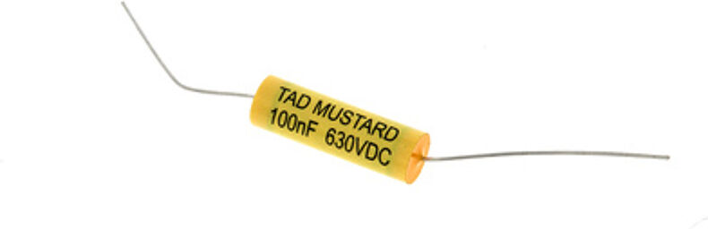 Capacitor 100nF 630VDC Mustard