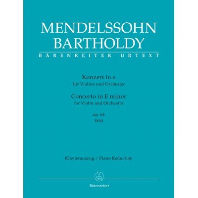 Mendelssohn F. - Concerto In E Minor Op.64 (1844) - Violon & Piano