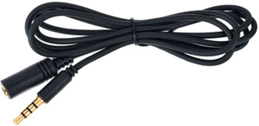 Slim Line 4 Pin Jack 1,0m BK