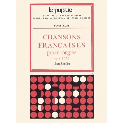Chansons françaises pour Orgue