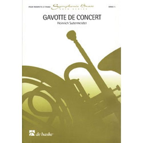 Suteister H. - Gavotte De Concert - Trompette, Piano