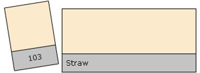 Filter Roll 103 Straw Straw