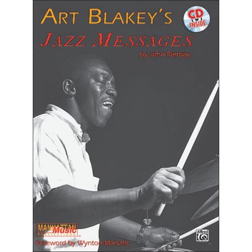 ART BLAKEY'S JAZZ MESSAGES + CD - DRUMS & PERCUSSION