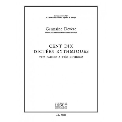 DEVEZE - 110 DICTEES RYTHMIQUES