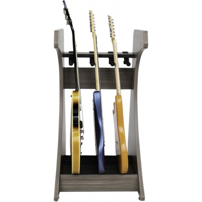 Stand Rack Elite 3 Guitares Gris