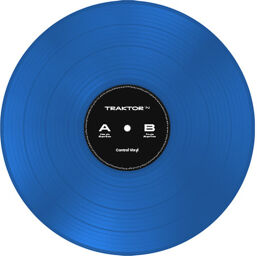 Traktor Control Vinyl Blue bleu
